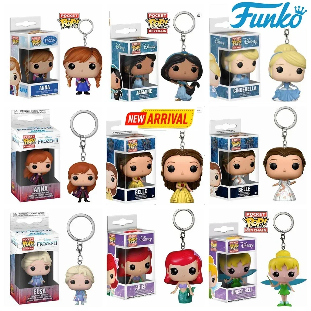 Игрушка-брелок FUNKO Pop из мультфильма Disney ПВХ фигурки героев Красавица и Чудовище