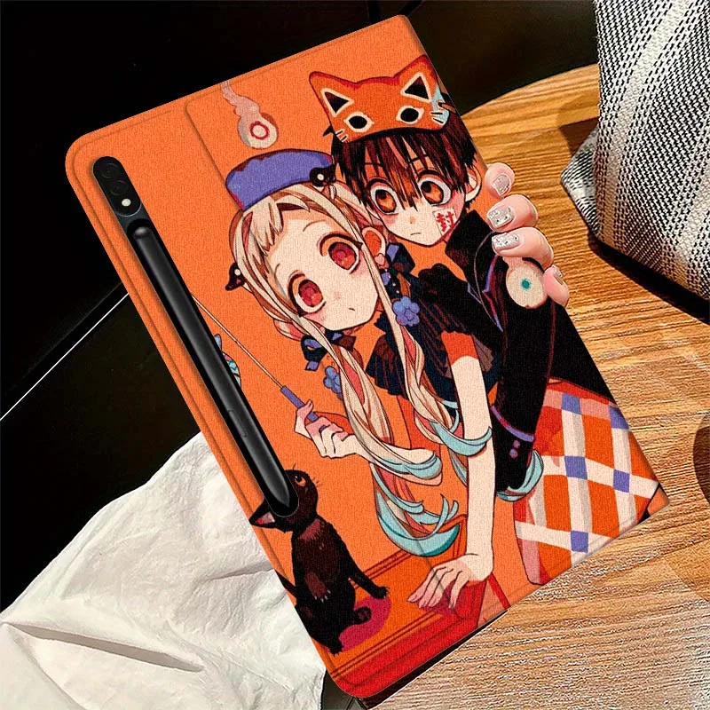 Фото Hanako Kun Art для Samsung Galaxy Tab S11 S10 S9 S8 S7 S6 A10.1 A9 A8 A7 10.9 10.1 10.4 Lite FE Plus Inch Чехол для планшета №5