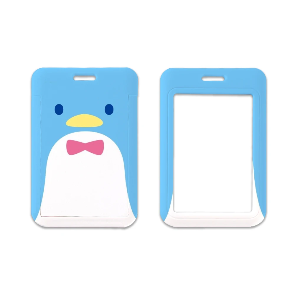 W Sanrio смокинг Sam раздвижная карточка фотошнурок ID держатель значок для автобуса