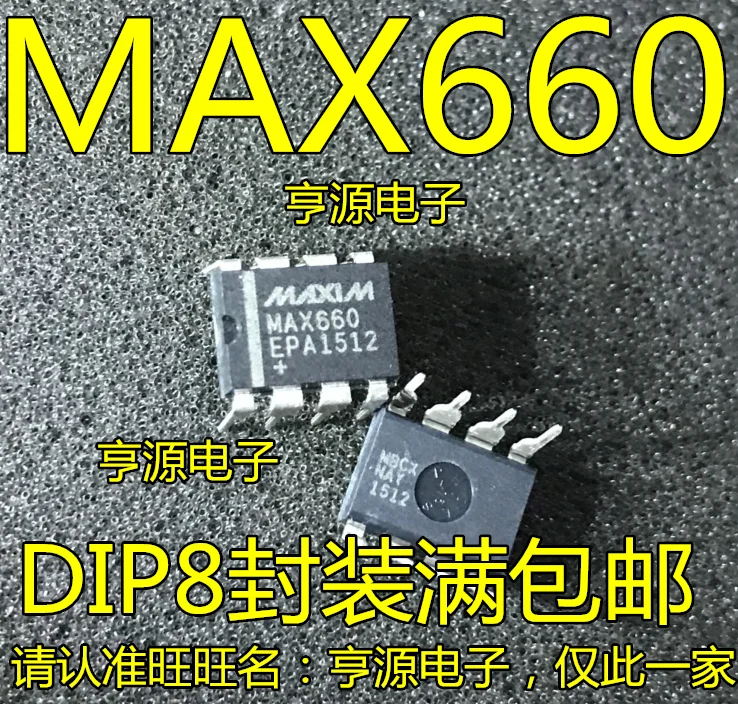 

Оригинальный Новый импульсный чип MAX660CPA MAX660EPADIP8 MAX660, 10 шт.