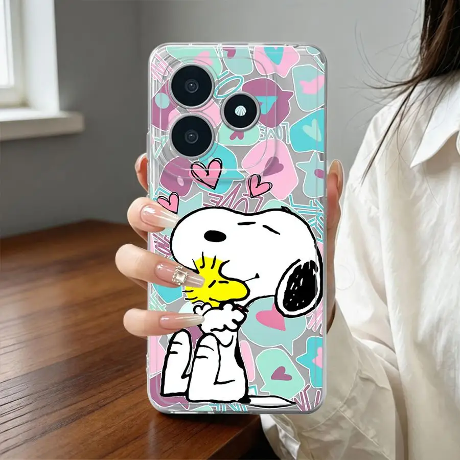 Мягкий чехол для телефона Honor X7b X8 X9a 90 Lite X8b X8a X9b с милым мультяшным рисунком S-noopy (art.: 3920dcacee813) - 3920dcacee813