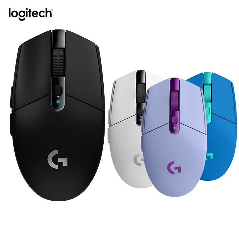 Logitech G304 Wireless Mouse 6 Programmable Buttons USB Wireless Mouse HERO Sensor 12000DPI Adjustable Gaming Optical Mice Logi