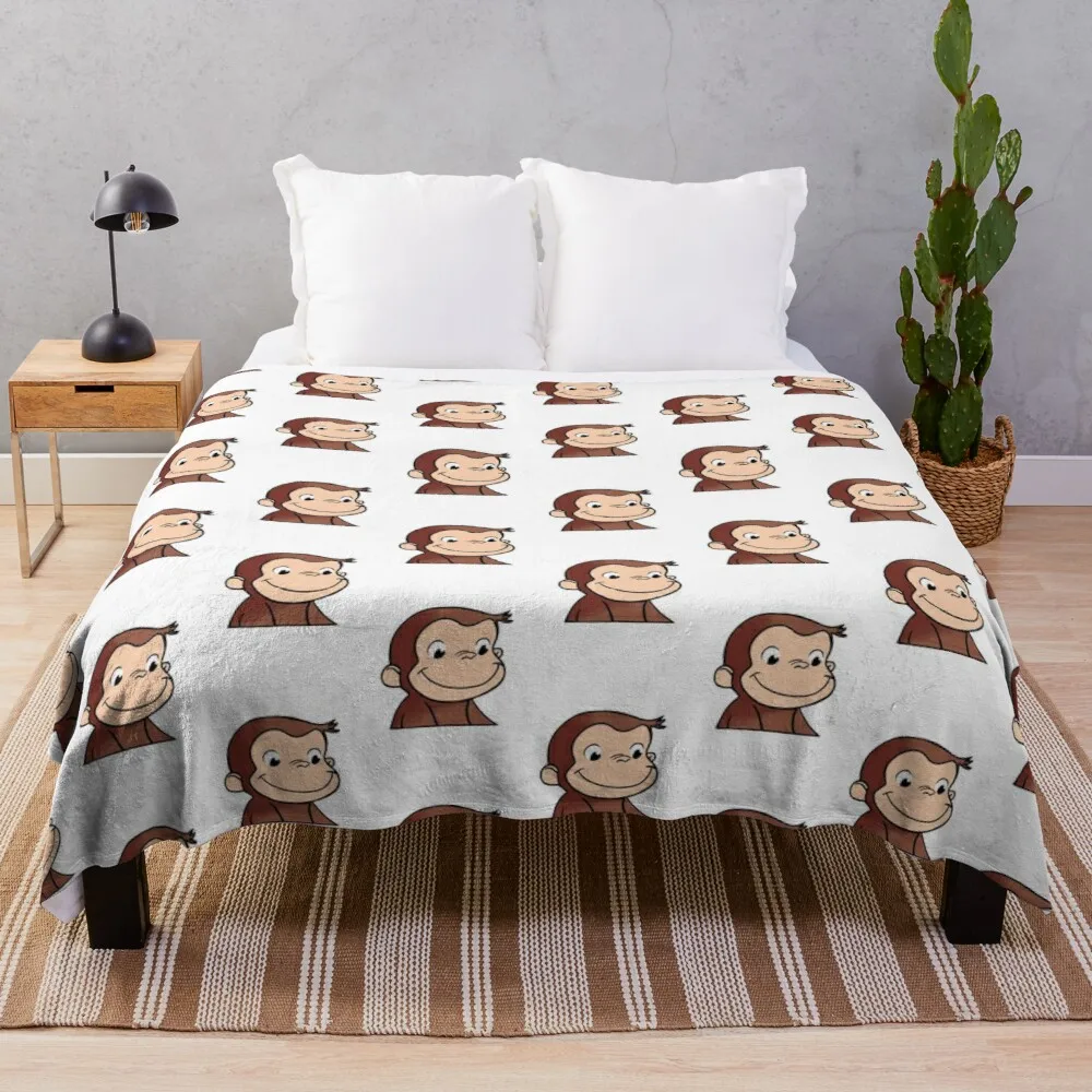 

Curious George Throw Blanket plush blankets luxury throw blanket