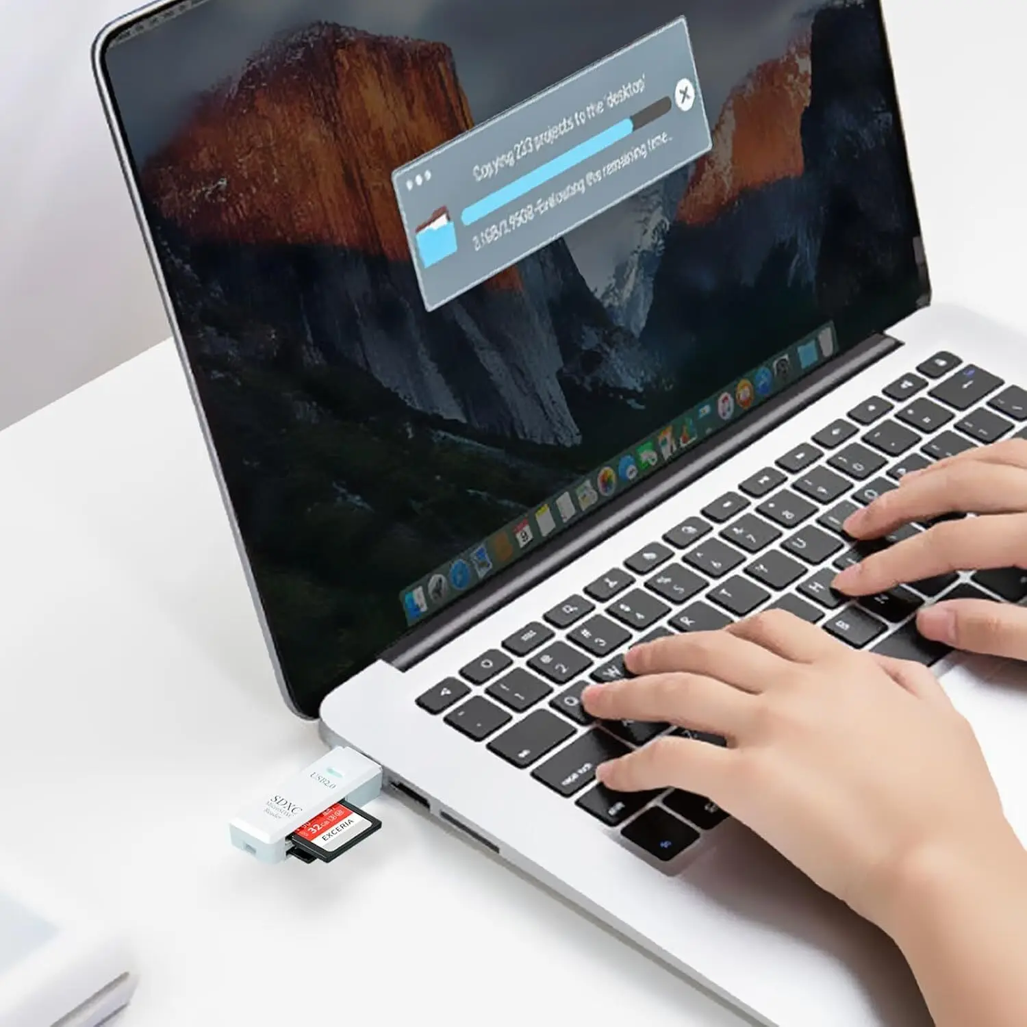 Фото USB3.0-кардридер для SD-карт для ПК, адаптер Micro SD в USB для памяти камеры. №4