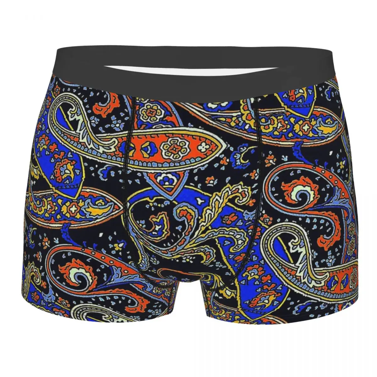 

Cool Paisley Pattern Bohemia Hippie Underpants Cotton Panties Shorts Boxer Briefs Male Underwear Print