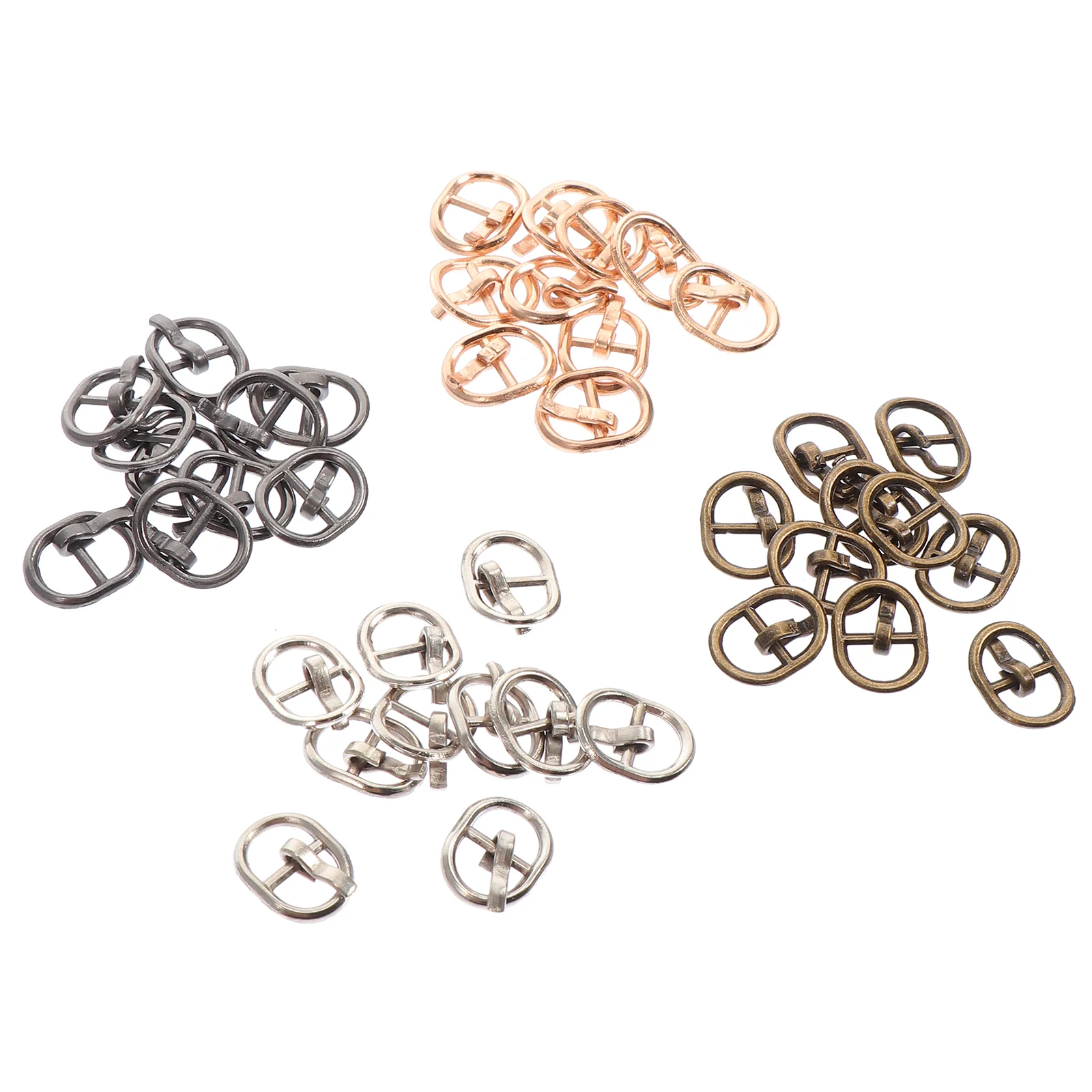 

Mini Buckle Alloy Shoes Buckles Clothing Accessories DIY Clothes Making Garment
