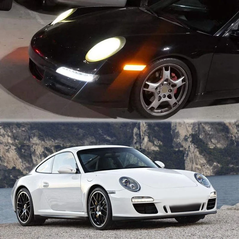 Динамический Янтарный Боковой габаритный фонарь указатель поворота габаритные