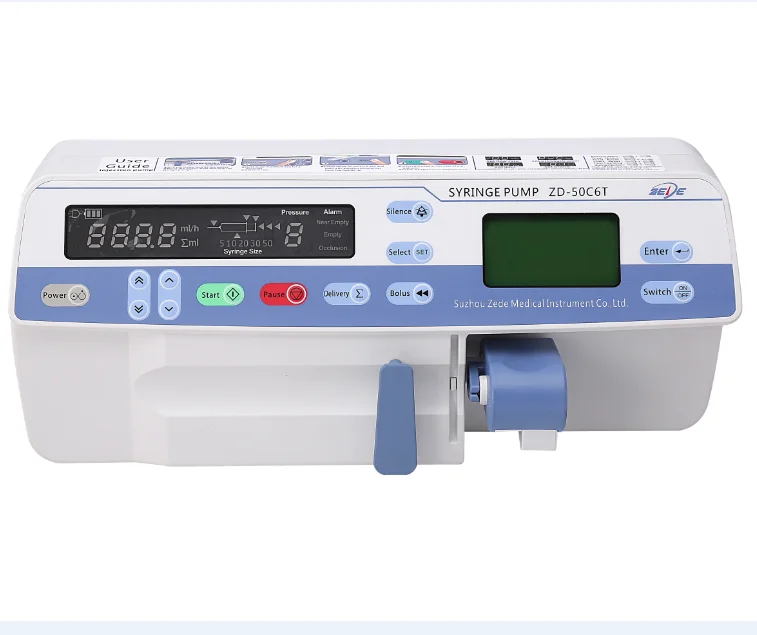 

CE approved 3 yrs warranty medical single channel Syringe pump