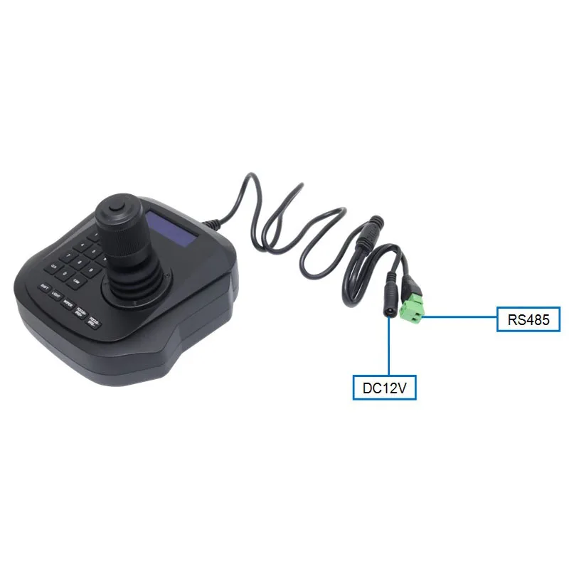 4D RS485 CCTV PTZ and Decoder Keyboard Controller For Analog Speed Dome Camera | Matrix