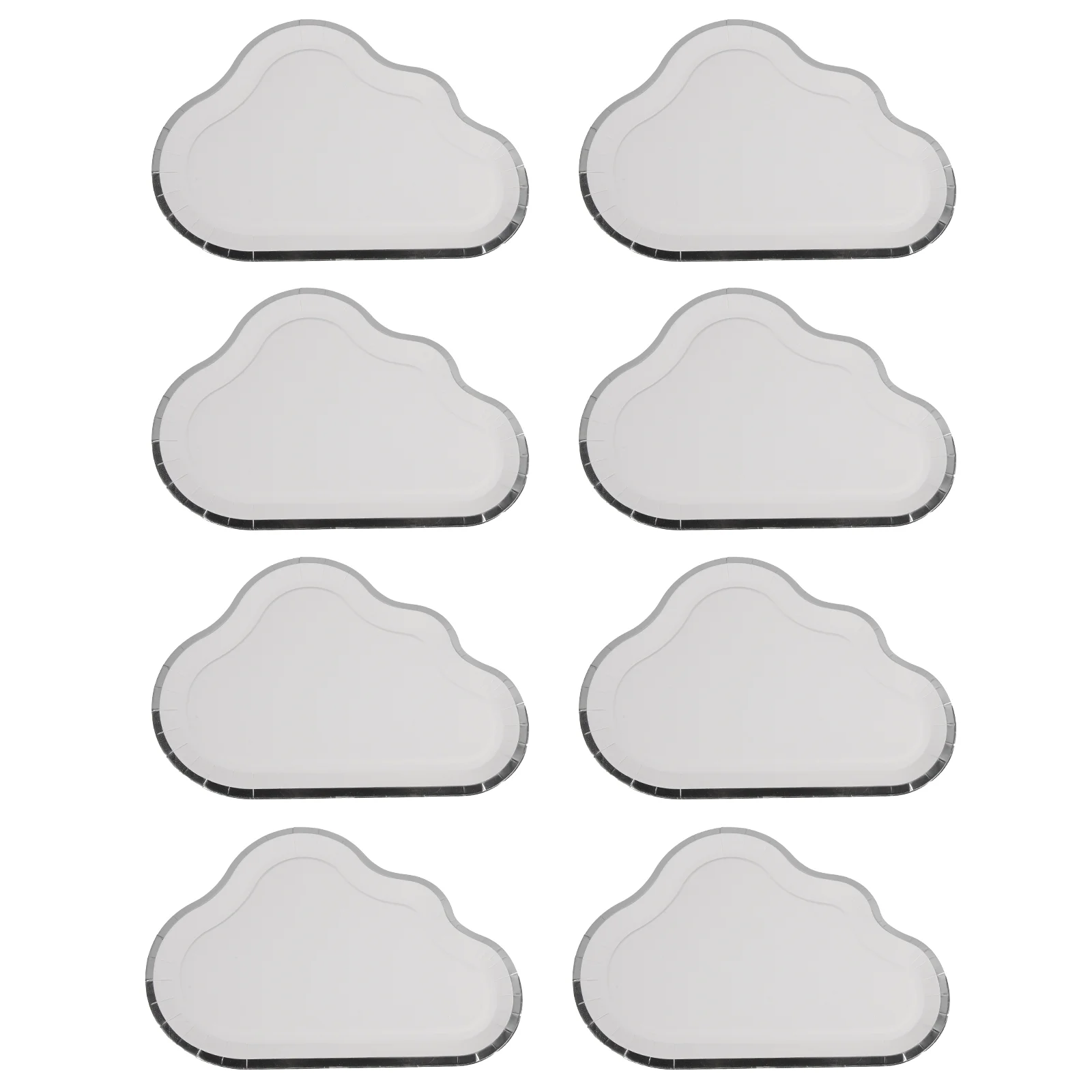 8 шт./компл. элегантные одноразовые тарелки на день рождения вечерние свадебные