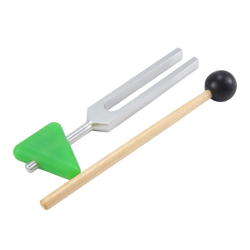 Камертон 528 Гц с молотком и чистящей салфеткой для исцеления чакр Звуковое