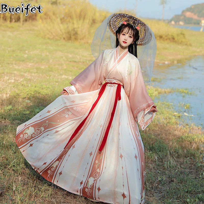 

Hanfu Dress Chinese Ancient Embroidery Hanfu Shoot Adult Carnival Cosplay Tang Dynasty Princess Fairy Performance Clothes