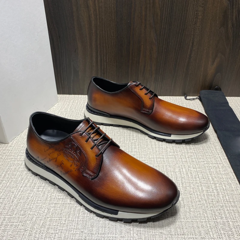 

High quality, four seasons men's fashion classic, top craftsmanship, fully imported raw material from Italy