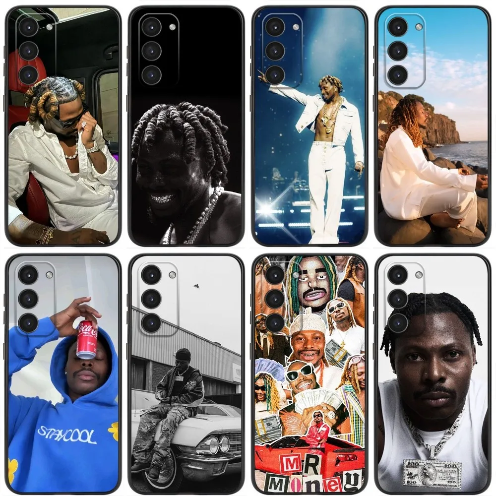 Lungu Boy Asake чехол для телефона Samsung Galaxy A20 A21s A22 A31 A32 A52 A53 A72 73 A80 A91 мягкий черный Чехол