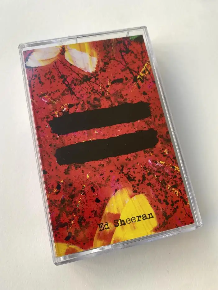 Музыкальная магнитная лента в стиле ретро Ed Sheeran 》 альбом плохой привычки