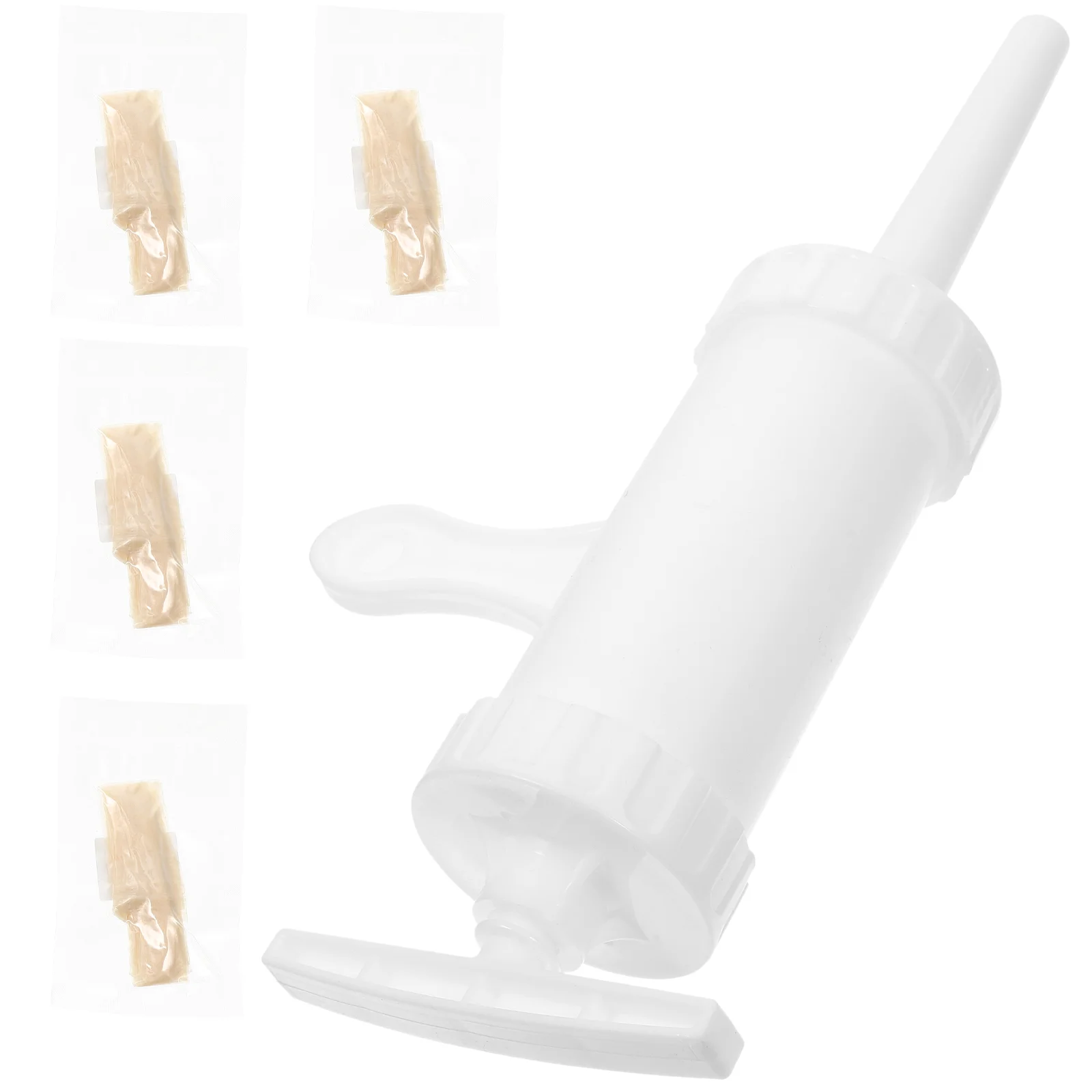 

1 Set of Practical Convenient Funny Creative Premium Summer Sausage Casing Sausage Casing Sausage Stuffer for Home