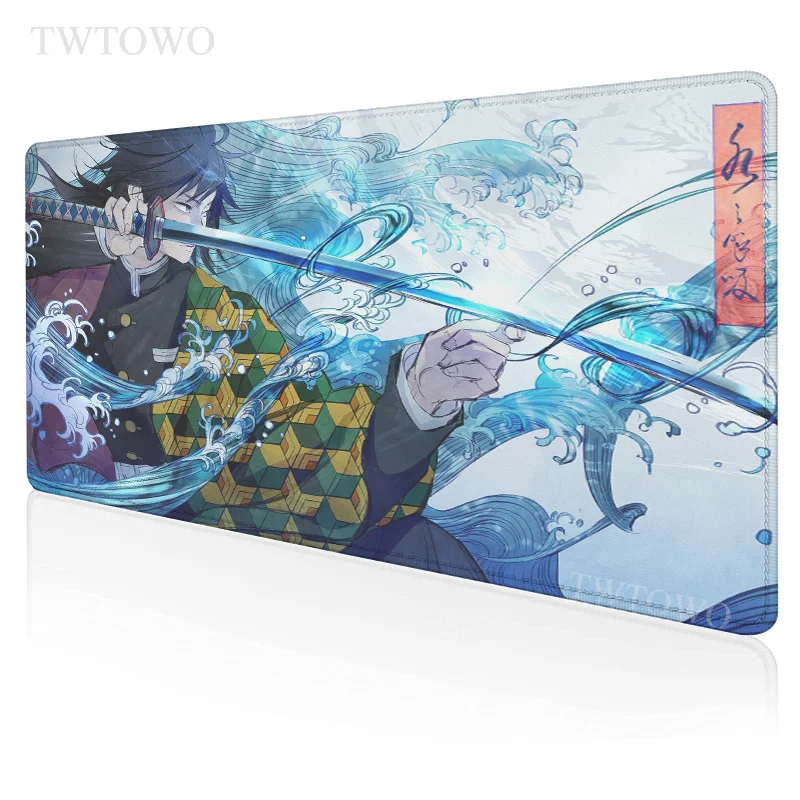 

Коврик для мыши «рассекающий демонов» Kimetsu No Yaiba, домашний Коврик для компьютерной мыши, коврик для клавиатуры, коврик для ноутбука, Противоскользящий коврик для мыши, Настольный коврик для мыши