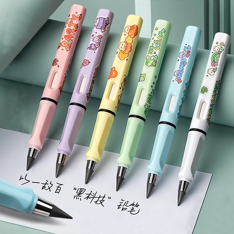 

Unlimited Writing Pencil No Ink Reusable Pencils School Supplies Stationery