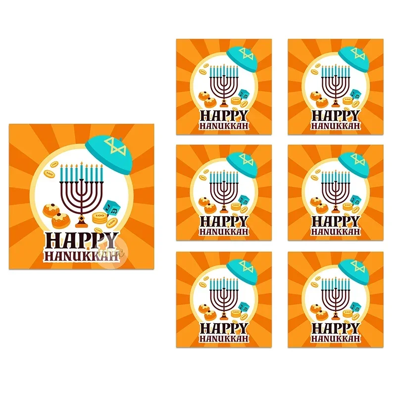 

Этикетки «Счастливая Ханука»