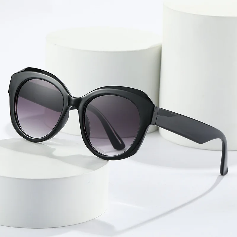 

2022 new cat eye sunglasses temperament luxury simple glasses all-match fashion show sunglasses women vintage sunglasses
