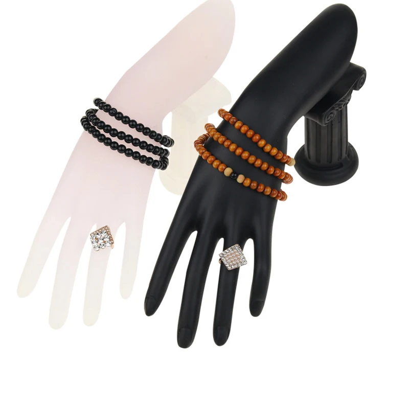 Подставка для ювелирных изделий Вельветовая подставка демонстрации в форме руки