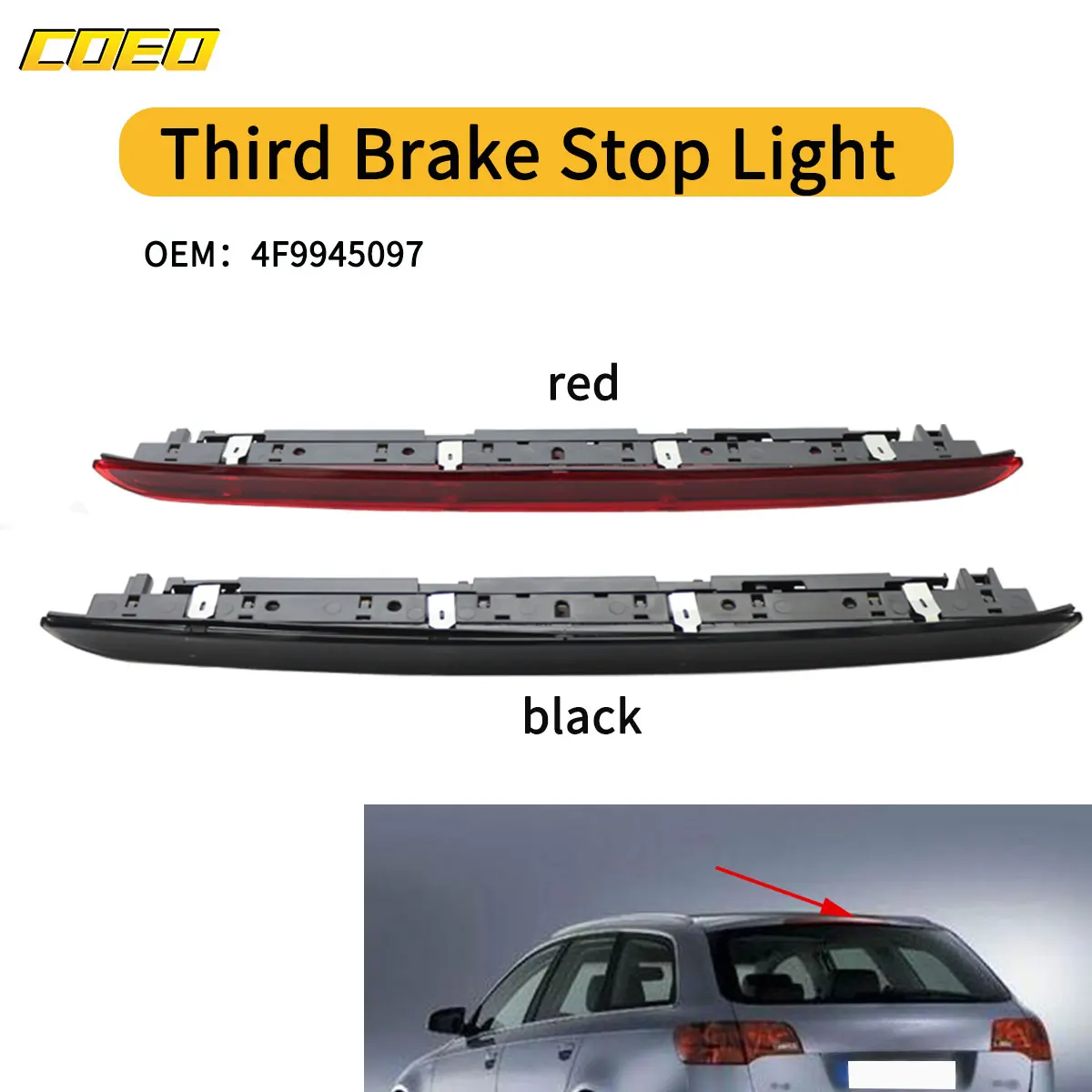 1 шт. автомобильная лампа для Audi A6 Avant C6 S6 2005-2011 OEM 4F9945097