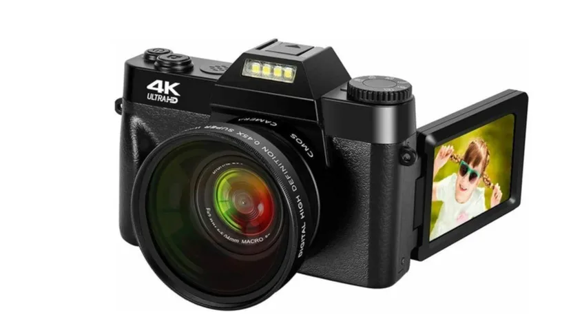 

3.0 Flip Screen 16X Digital Zoom WIFI 4K Camera for Blogging YouTube Vlogging 48MP Digital Camera