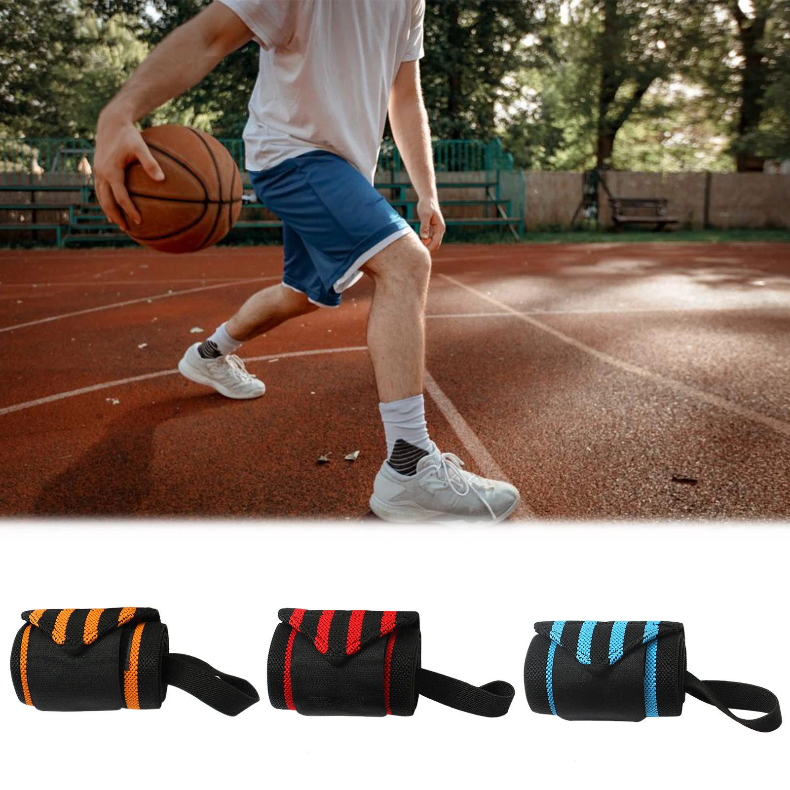 

Wrist Wraps For Weightlifting Hook And Loop Closure Design Wraps Wrist Support To Avoid Injury Wrist Straps For Weightlifting