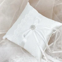 lace ring pillow for romantic bridal wedding engagement decoration jewelry rings cushion decorative 14x14cm15 5x15 5cm19x19cm