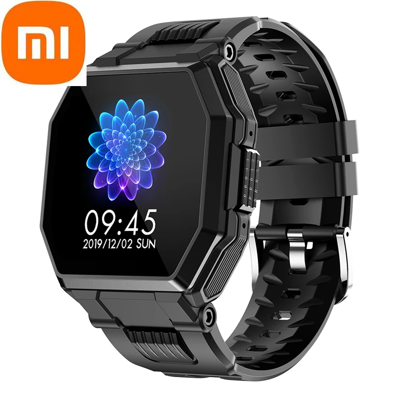 Умные часы Xiaomi Mijia роскошные спортивные мужские Смарт-часы в стиле милитари с
