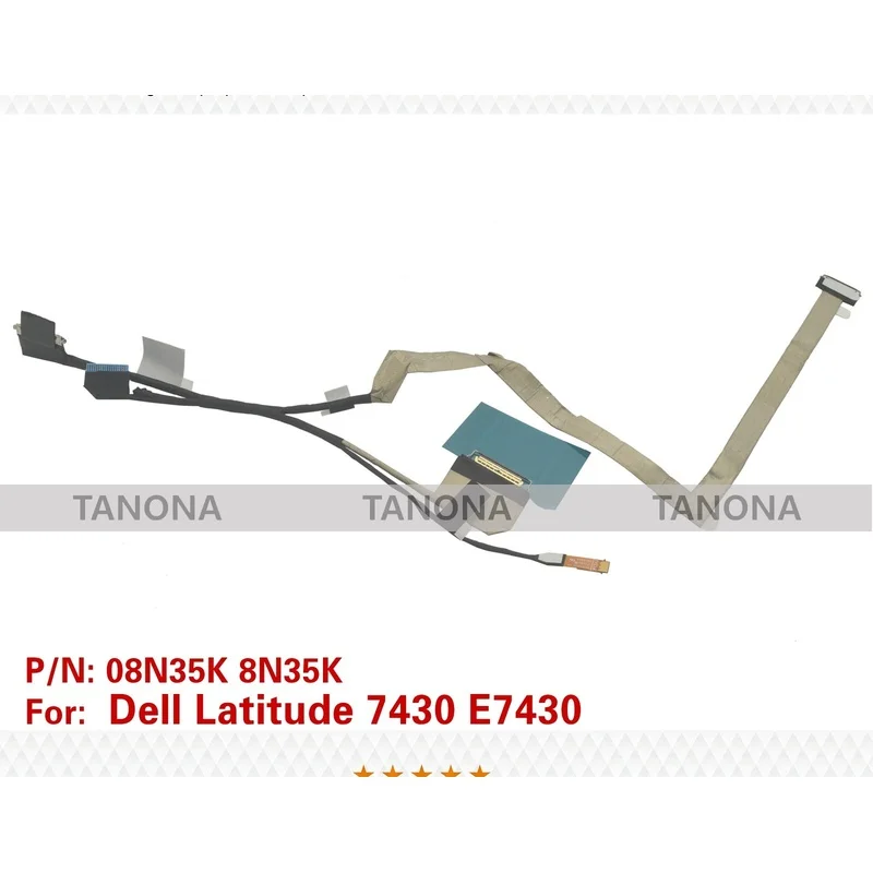 Фото R+ Новый кабель 08N35K 8N35K для Dell Latitude 7430 E7430 HDB40 EDP EMZA FHD LCD LVDS №2