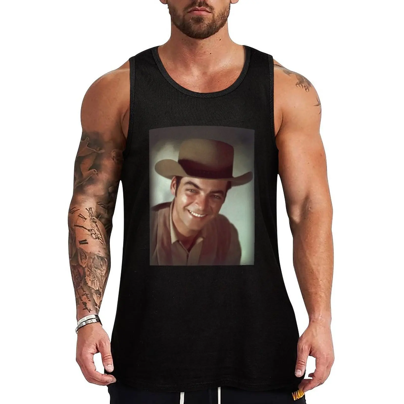 Фото Майка Rory Calhoun, Movie Legend, быстросохнущая спортивная майка без рукавов №1