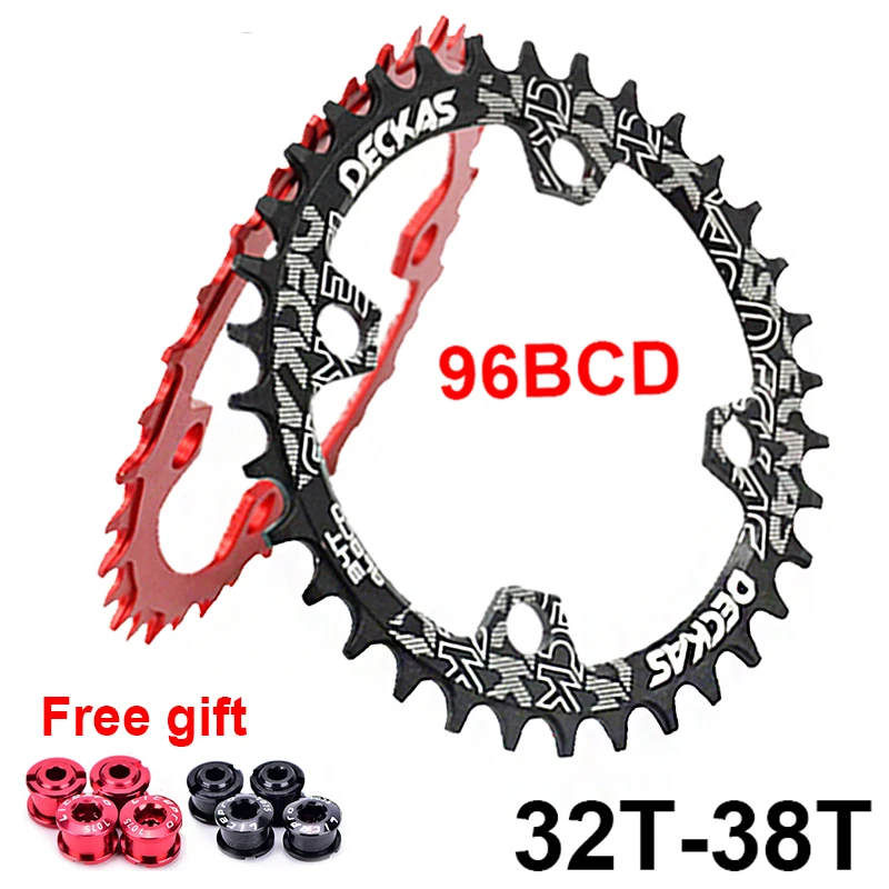 

Велосипедная цепь 96 BCD овальная/круглая MTB 11 скоростная цепь 34T горная дорога велосипедная цепь с винтами 32T 36T 38T велосипедная часть