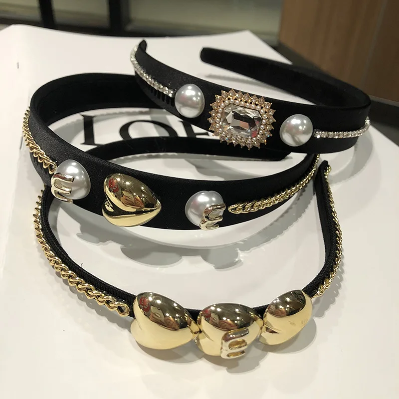 

Snowflake hair band female personality hair compression fashion female headband hair accessories