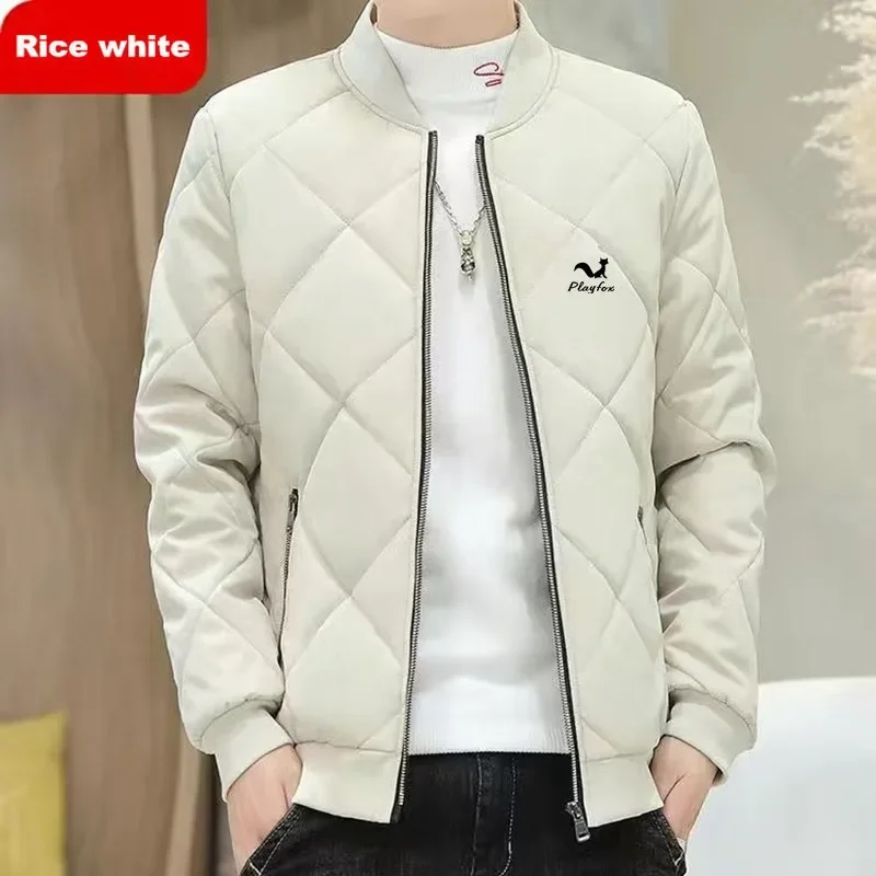 

Winter golf Coats Men's Thick villus Keep Warm Golf Jackets Korea Fashion Casual Stand-up Collar Cotton golf Clothes Jacket 5XL