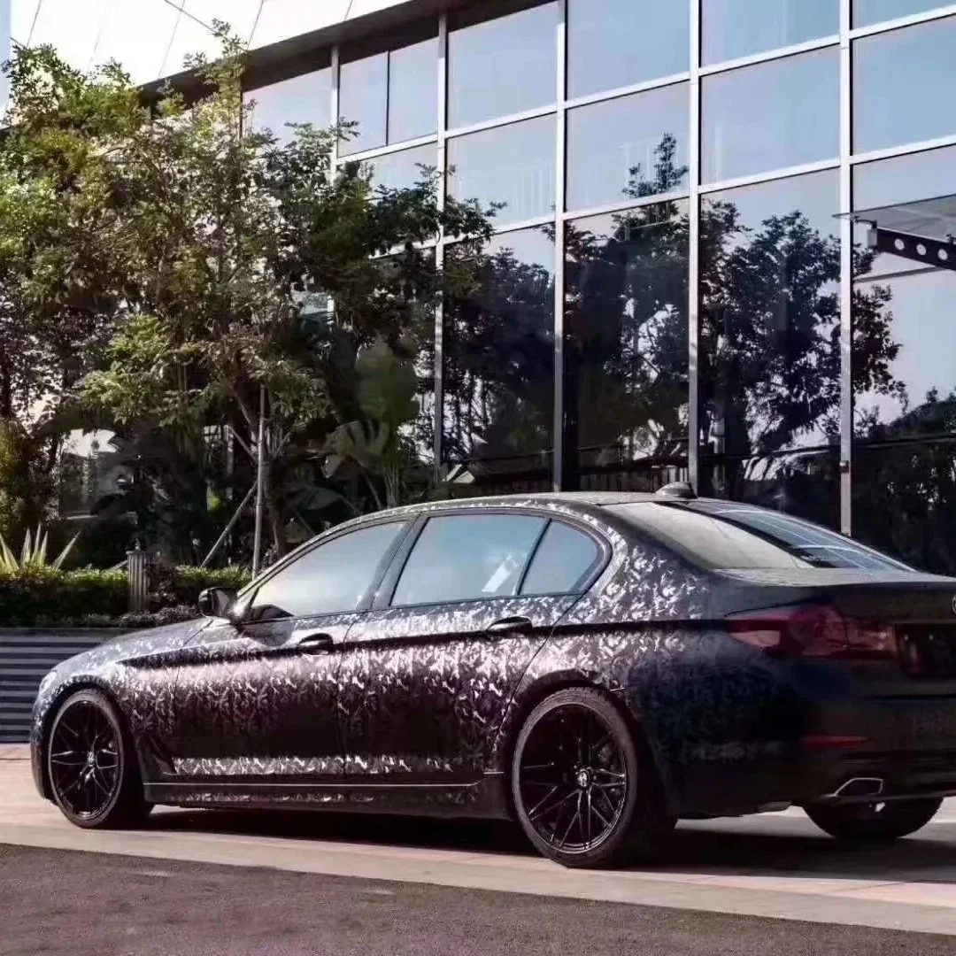 Оптовая продажа виниловые 3d-наклейки в виде призрака черного камуфляжа наклейки