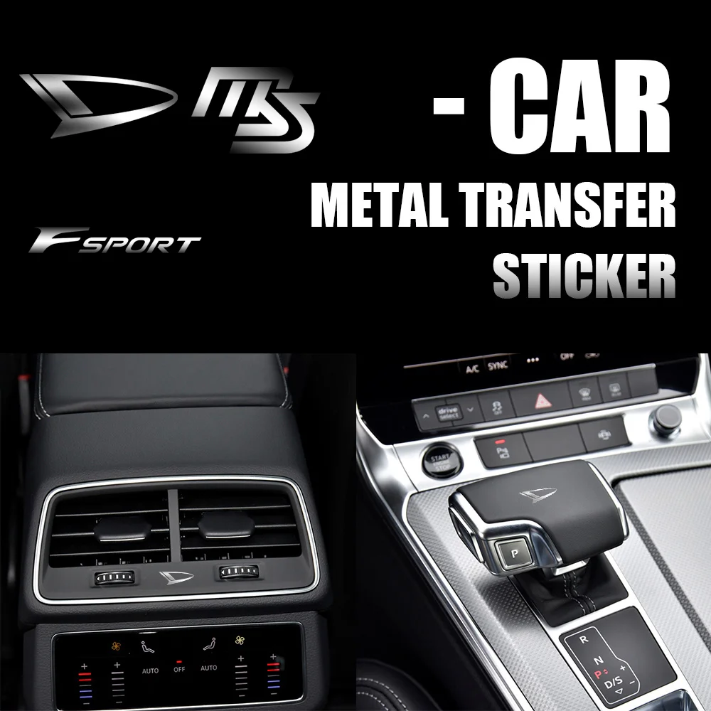 Металлические 3D наклейки для интерьера автомобиля 2/5/10 шт. значки автостайлинг Land