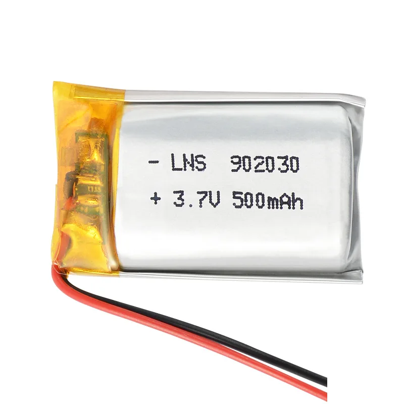 

3,7 в 500 мАч 902030 092030 литий-полимерный литий-ионный перезаряжаемый аккумулятор для GPS Светодиодный игрушки умные часы Bluetooth гарнитура