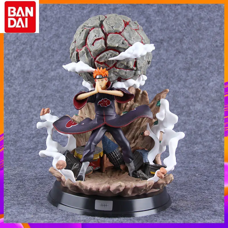 Bandai Computer's New Naruto Xiao Organization Resonates GK Six-way Payne's Sky Star Children's Hand-made Model Ornaments24CM