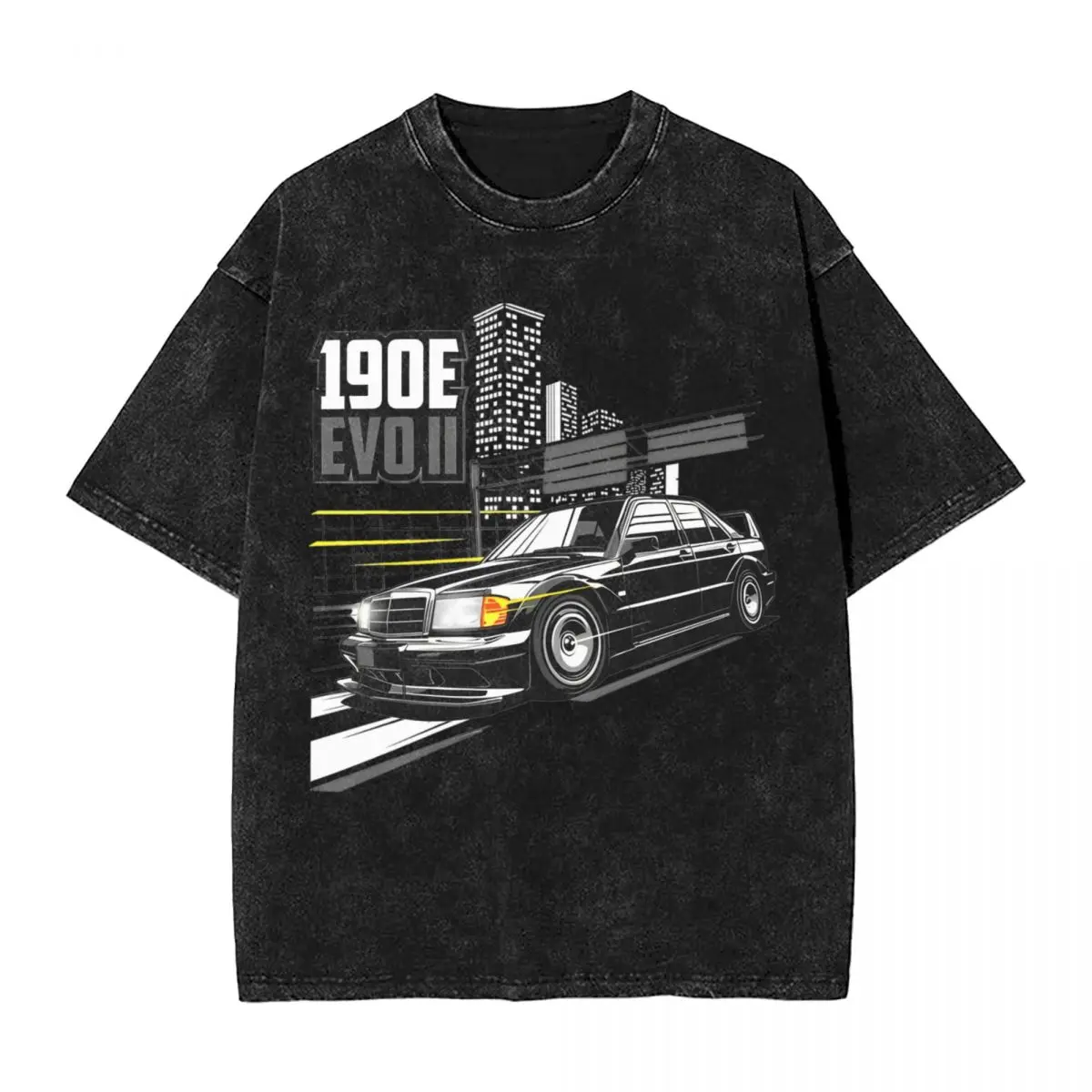 Футболка Мерседес 190E с принтом Автомобиль Amg Evolution II