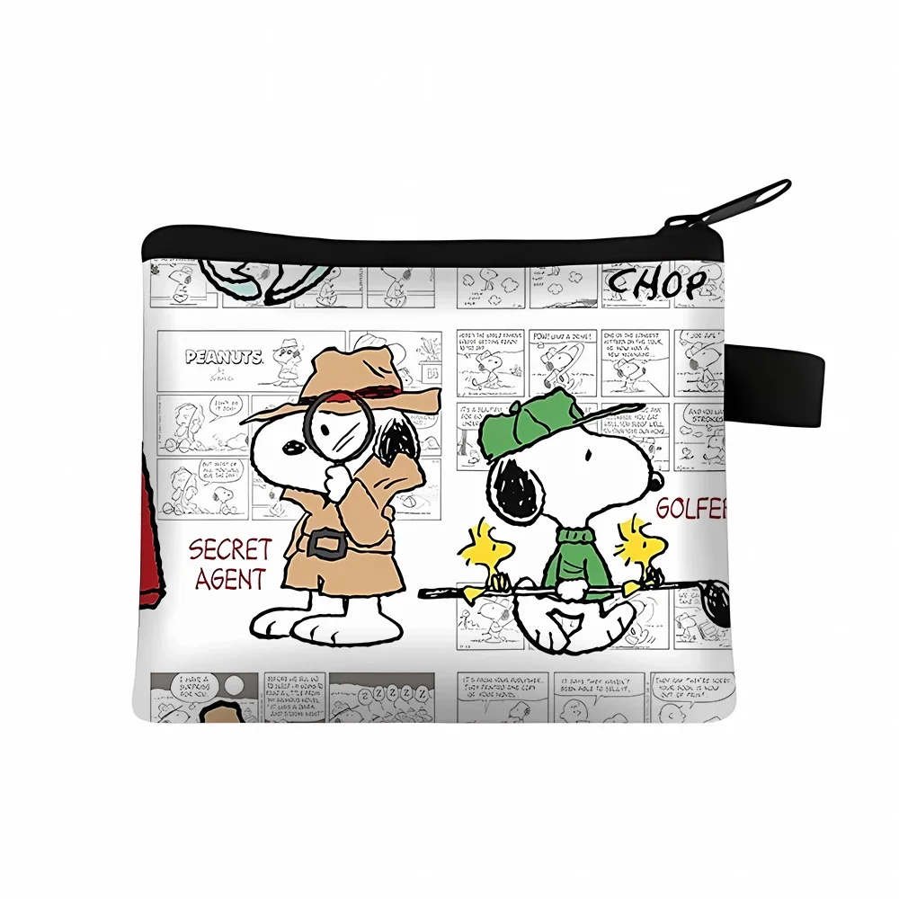 Кошелек для монет Snoopys милый маленький кошелек Woodstock забавные наушники сумка