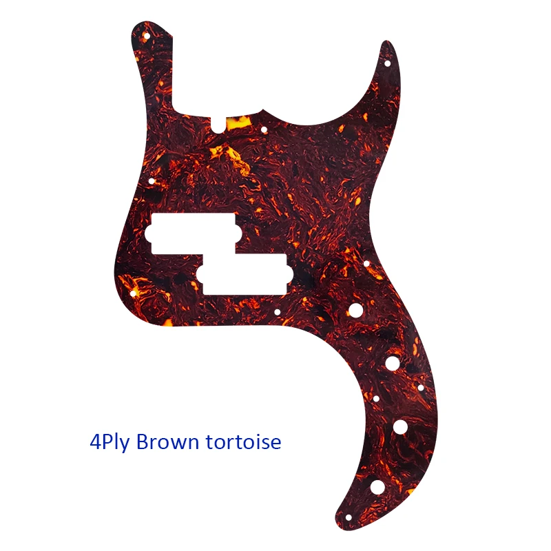 Pleroo пользовательские гитарные детали-для США Fender Precision Deluxe бас гитара Pickguard