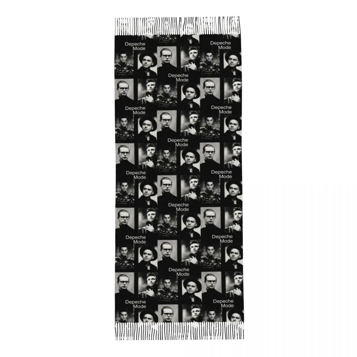 Индивидуальный электронный рок-шарф Depeche Cool Mode женские длинные зимние теплые