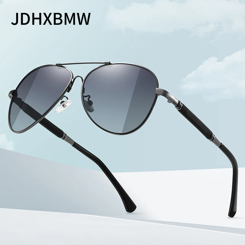 

2022 New Polarized Designer Sunglasses For Men Driving Glasses Men's Metal Night Vision Goggles Desigener Polarizing Uv400 Lens