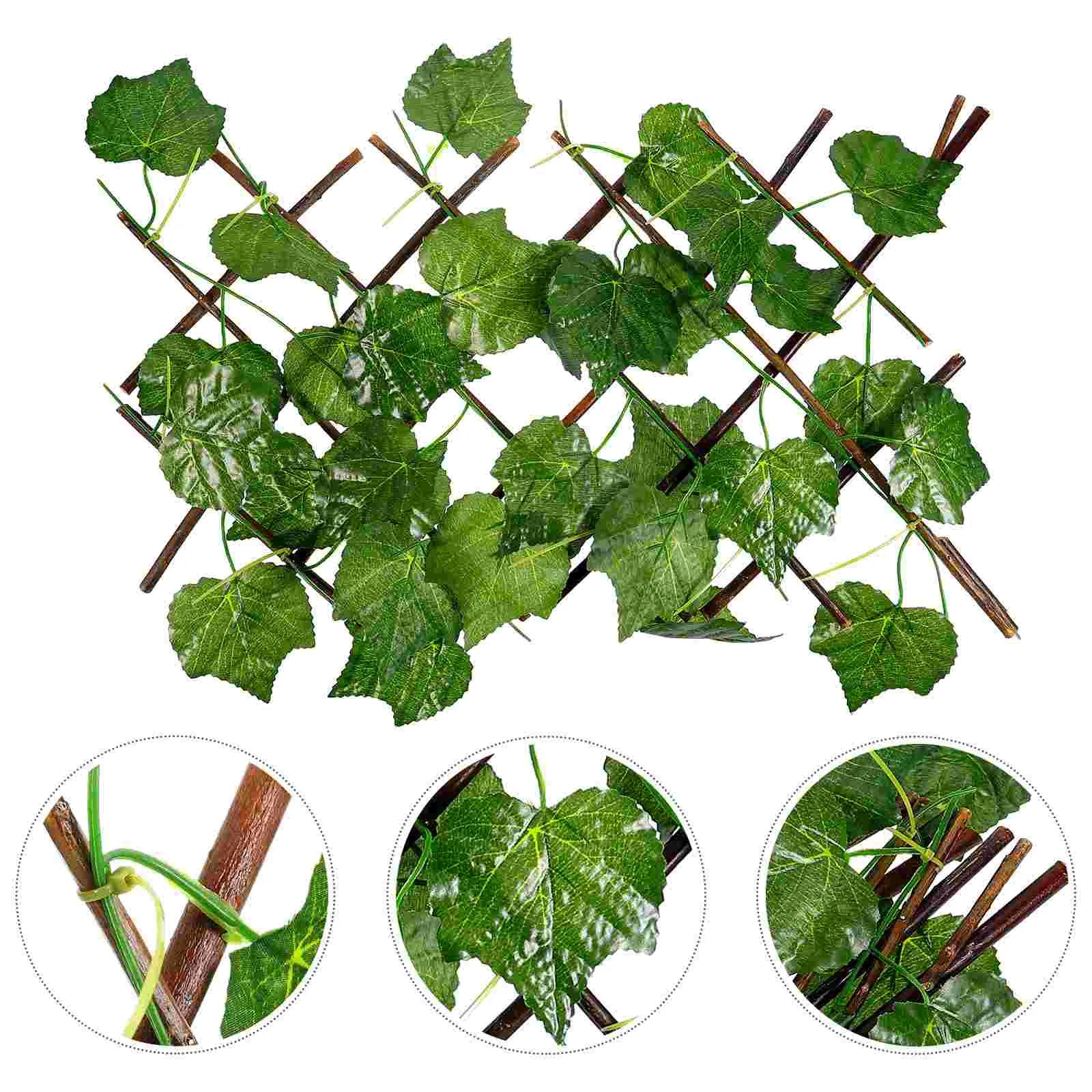 

1Pc Artificial Fence Durable Simulation Fence for Household Balcony Garden Decor