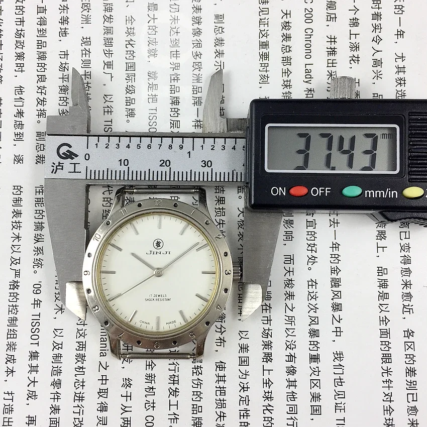 Оригинальная ручная машина Shanghai Jinji Brand All Steel Bar для ногтей с белым лицом и