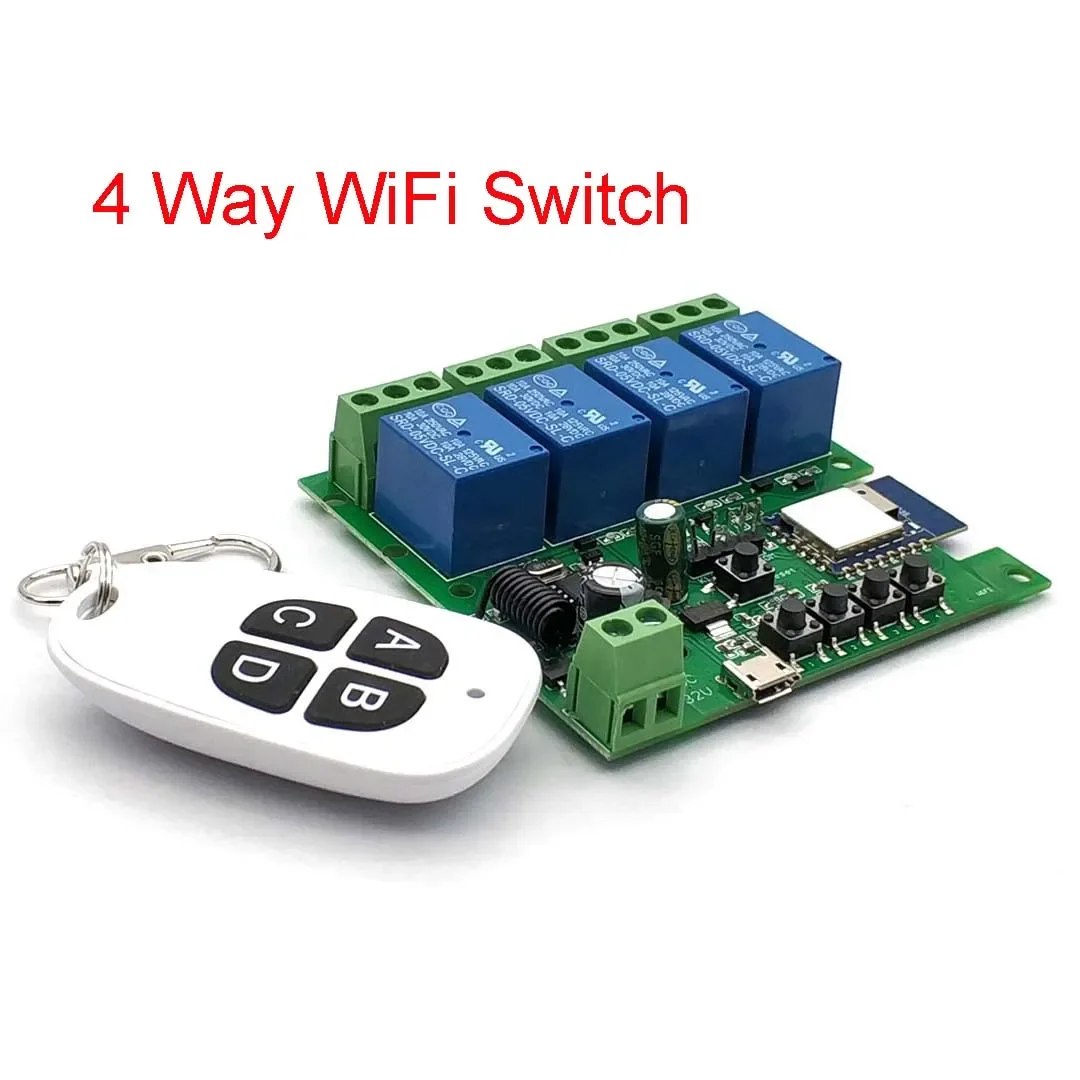

SZEKS Tuya Wi-Fi переключатель 1/3/4-х полосный