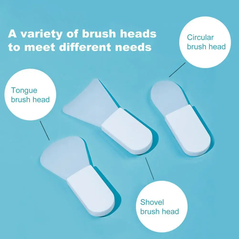 

3Pcs/Set Face Masque Brush Versatile Thin Wear-Resistant for Home Use Makeup Brushes Face Masque Brush