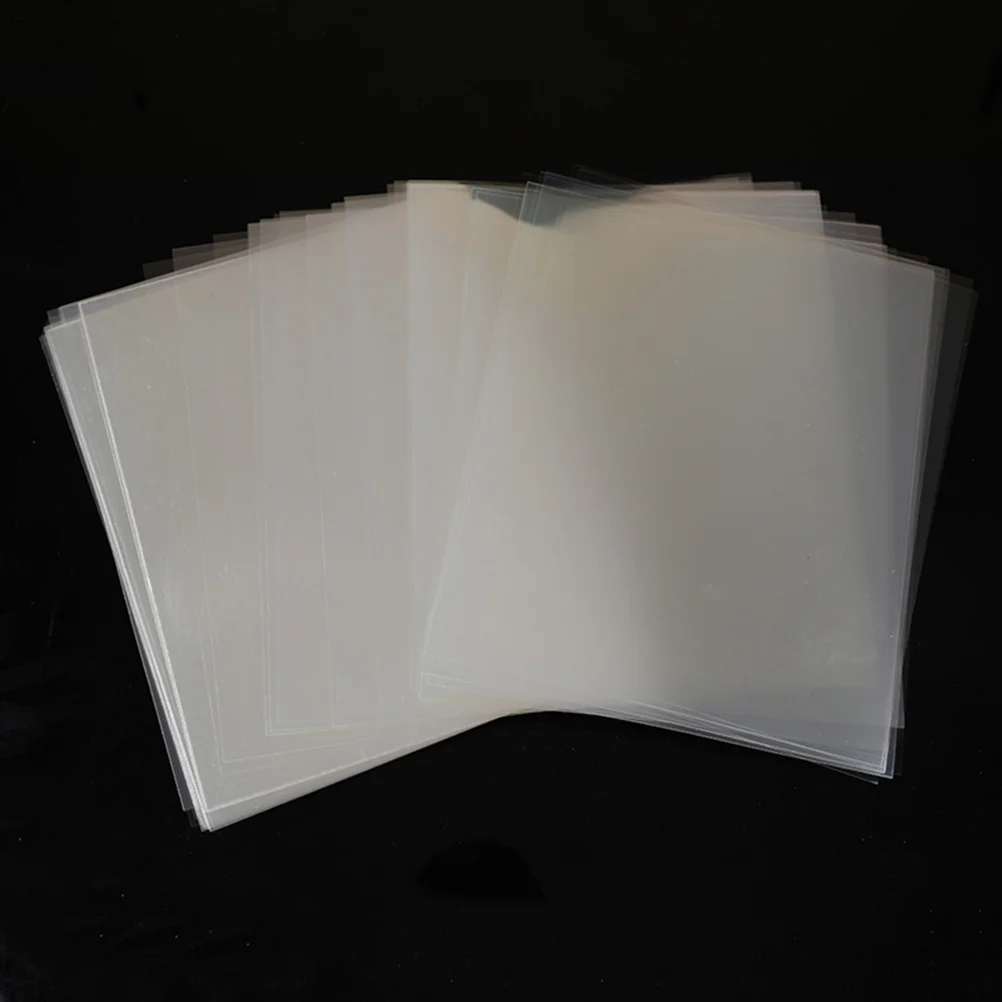 

Transparent PET Film Heat Resistant Clear Film Sheets Plastic Sheet For Box Packaging Materials DIY Crafts