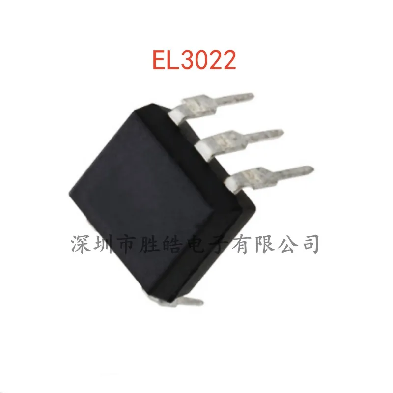

(10PCS) EL3022 Three-Terminal Bidirectional Silicon-controlled Optocoupler BLACK Straight Into DIP-6 Integrated Circuit